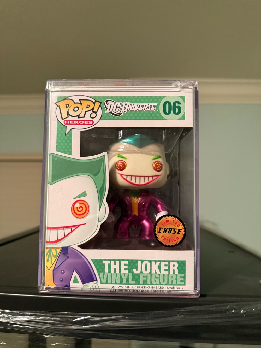 Funko Pop! Heroes The Joker Vinyl Figure - Purple, Green & White